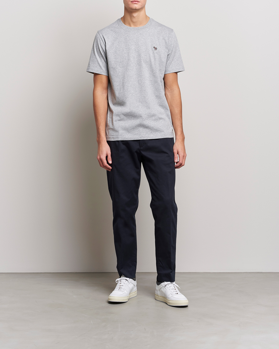 Herr | T-Shirts | PS Paul Smith | Organic Cotton Zebra T-Shirt Grey