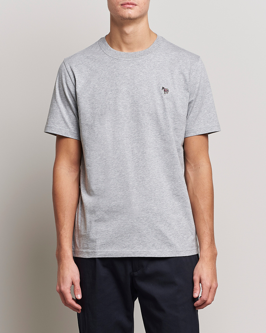 Herr | Paul Smith | PS Paul Smith | Organic Cotton Zebra T-Shirt Grey