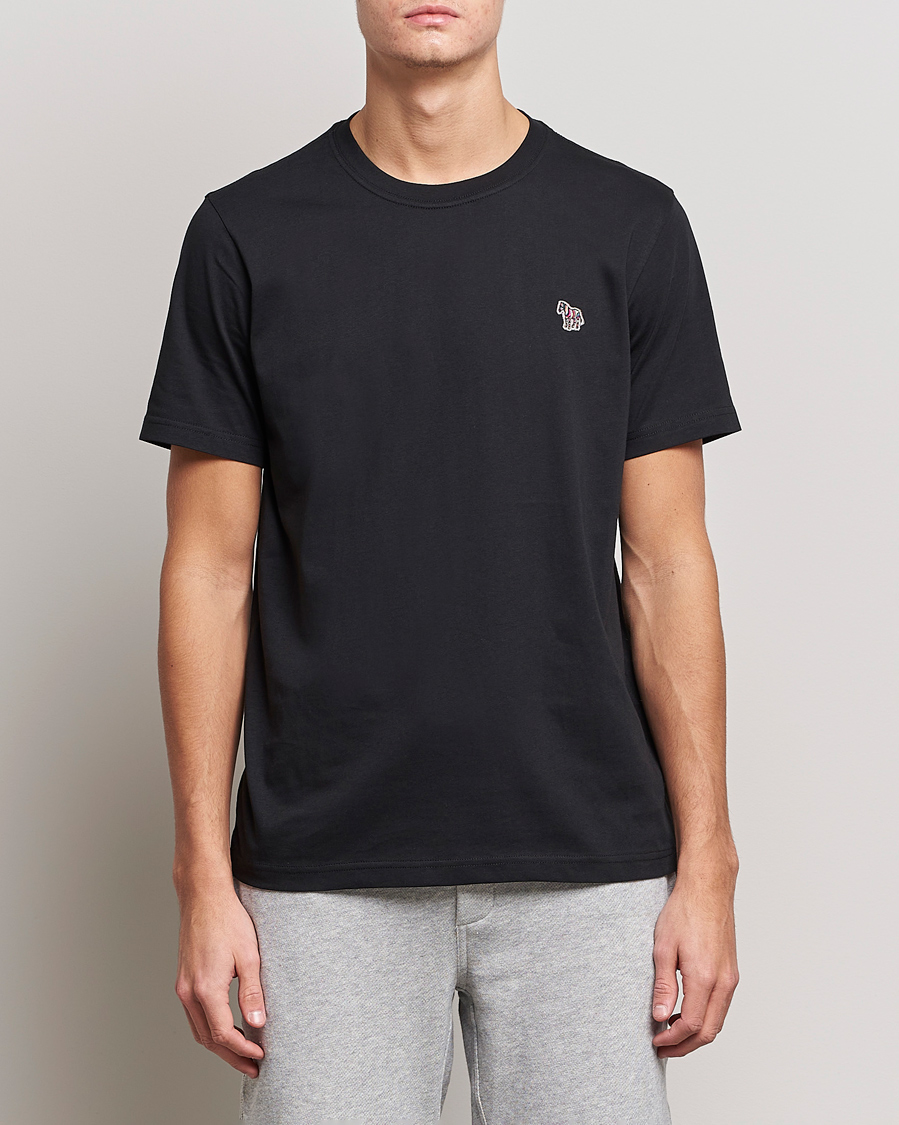 Herr | Paul Smith | PS Paul Smith | Classic Organic Cotton Zebra T-Shirt Black