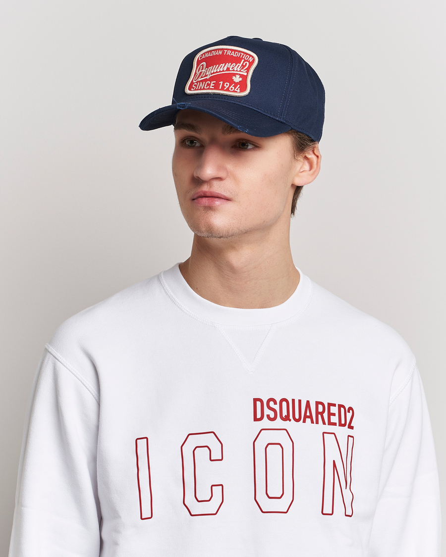 Herr | Dsquared2 | Dsquared2 | Canadian Tradition Baseball Cap Navy