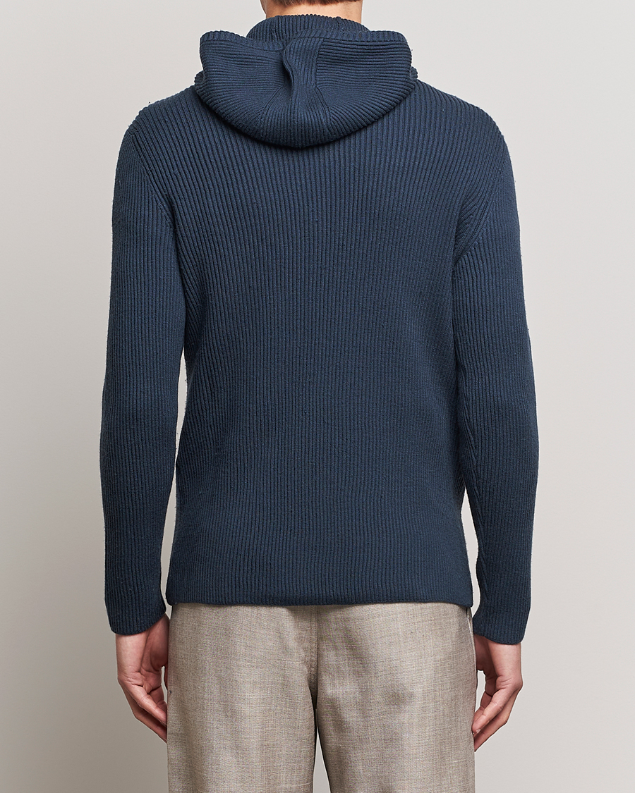 Herr | Tröjor | Giorgio Armani | Cardigan Zip Jacket Navy