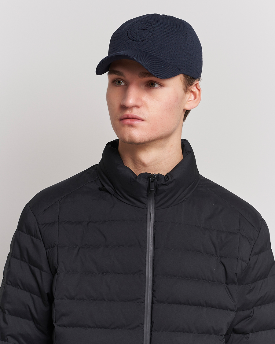 Herr | Giorgio Armani Soft Mesh Baseball Cap Navy | Giorgio Armani | Soft Mesh Baseball Cap Navy
