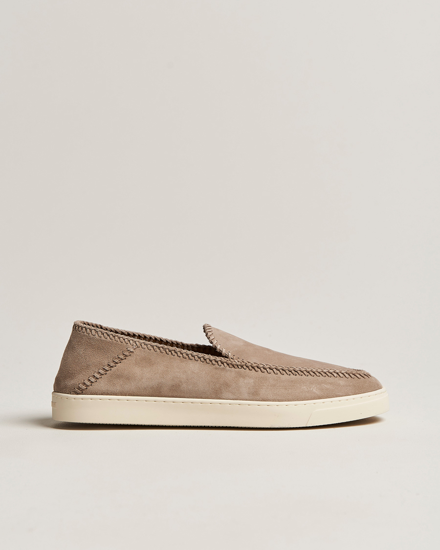 Herr | Giorgio Armani Soft Suede Loafers Sand | Giorgio Armani | Soft Suede Loafers Sand