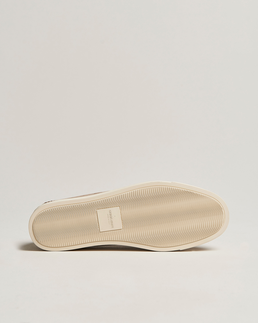 Herr | Giorgio Armani Soft Suede Loafers Sand | Giorgio Armani | Soft Suede Loafers Sand