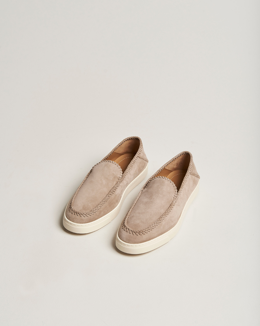 Herr | Giorgio Armani Soft Suede Loafers Sand | Giorgio Armani | Soft Suede Loafers Sand