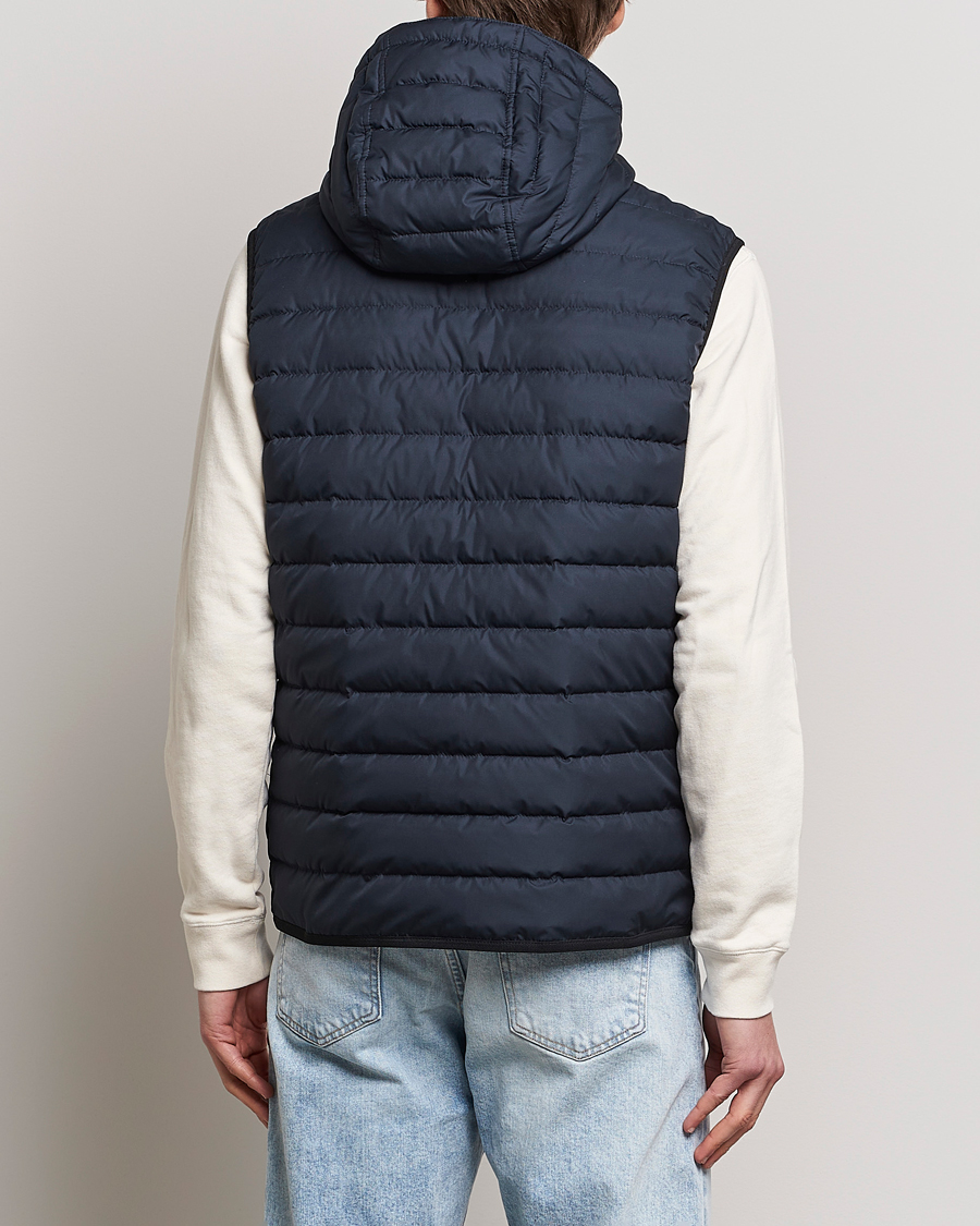 Herr | Västar | BOSS BLACK | Coviltra Down Hooded Vest Dark Blue