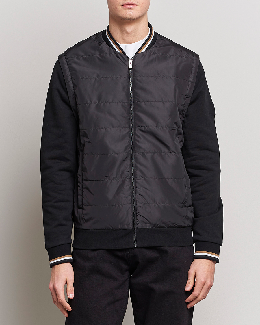 Herr | Hybridjackor | BOSS BLACK | Skiles Hybrid Jacket Black