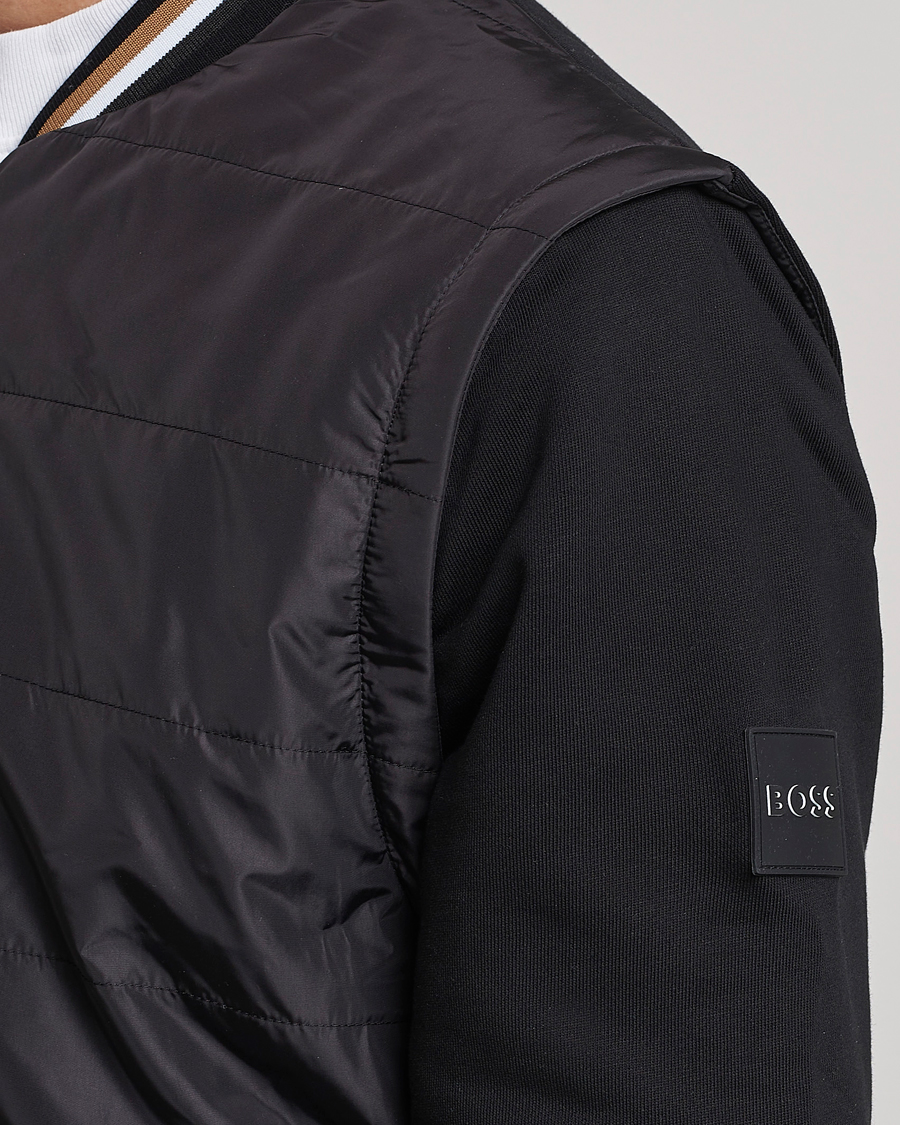 Herr | Jackor | BOSS BLACK | Skiles Hybrid Jacket Black