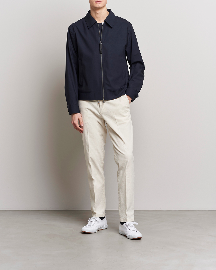 Herr | Jackor | BOSS BLACK | Hanry Wing Jacket Dark Blue