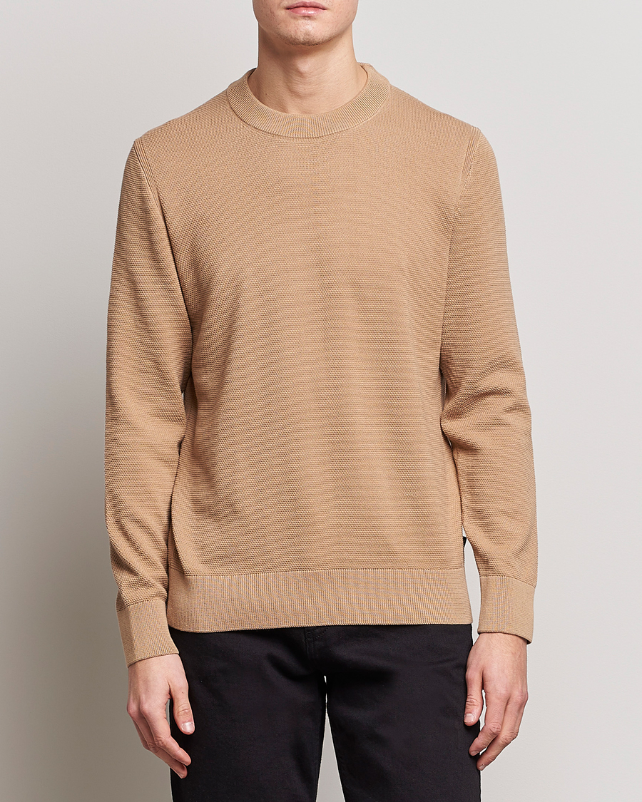 Herr |  | BOSS | Ecaio Knitted Sweater Medium Beige