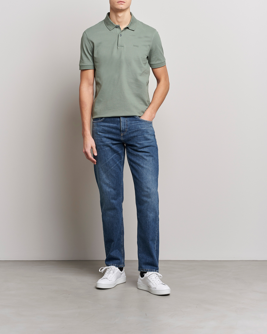 Herr | Pikéer | BOSS BLACK | Pallas Polo Open Green