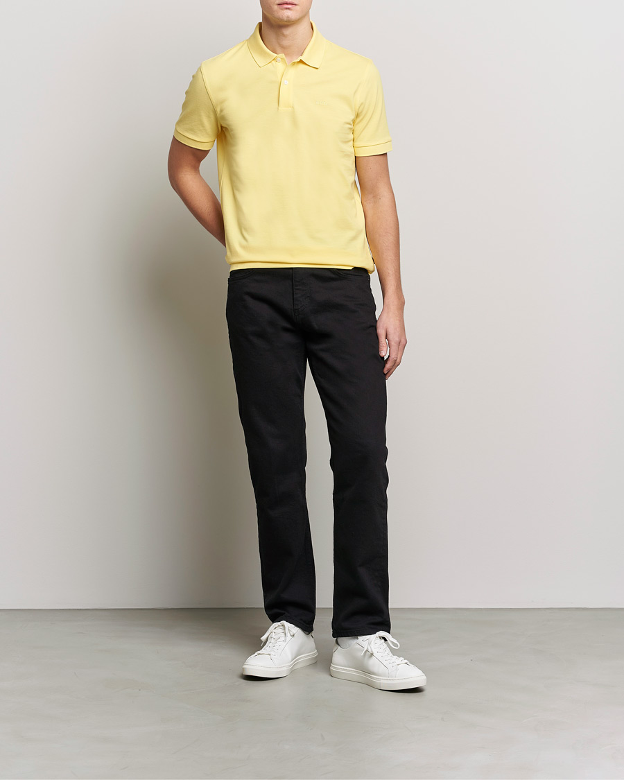 Herr | Pikéer | BOSS BLACK | Pallas Polo Bright Yellow