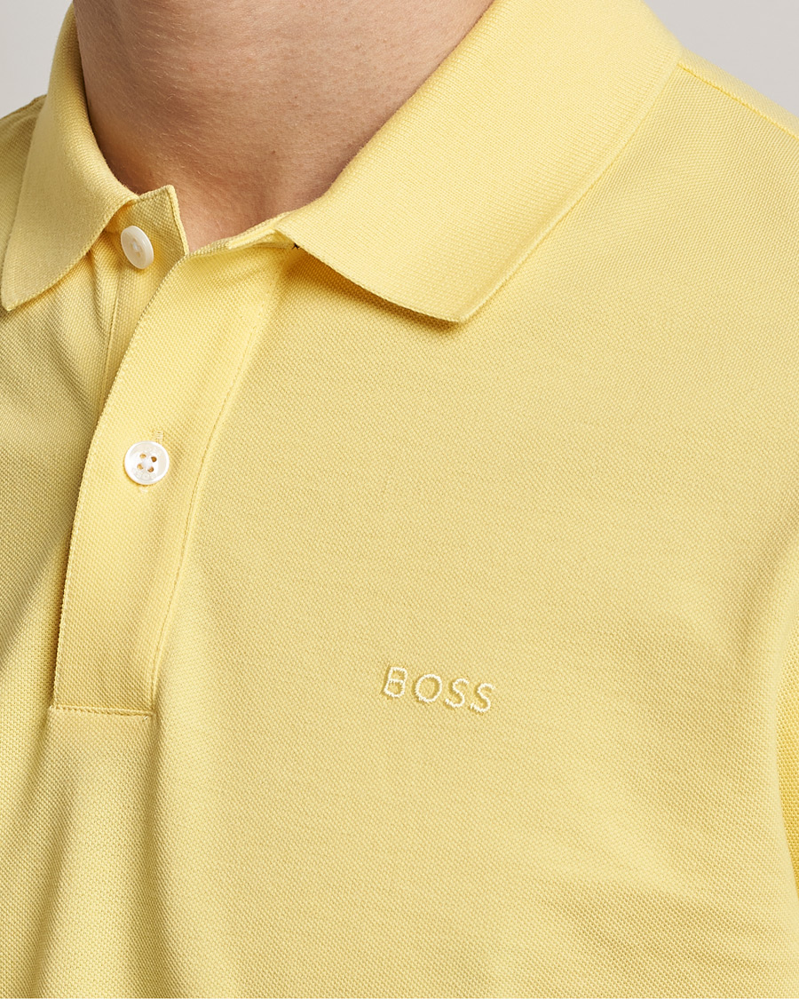 Herr | Pikéer | BOSS BLACK | Pallas Polo Bright Yellow