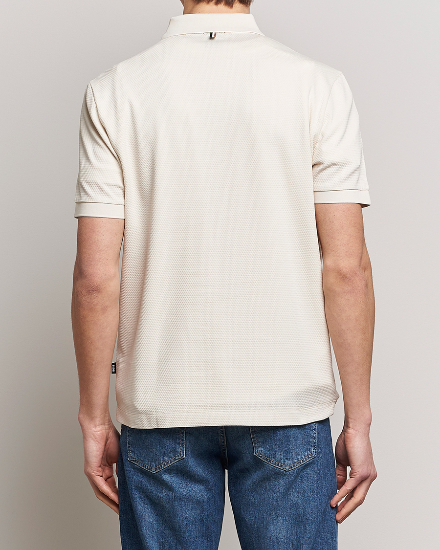 Herr | Pikéer | BOSS BLACK | Paras Structured Polo Open White