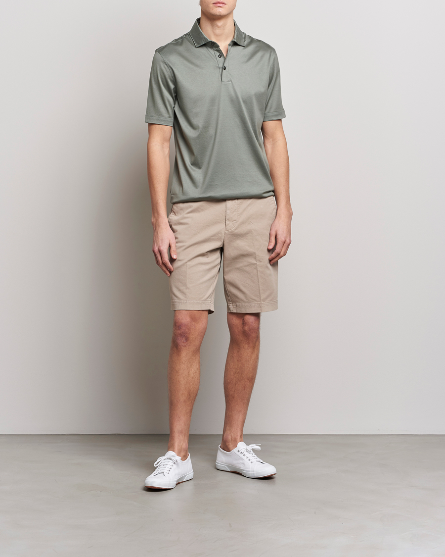 Herr | Shorts | BOSS BLACK | Slice Chino Shorts Open Beige