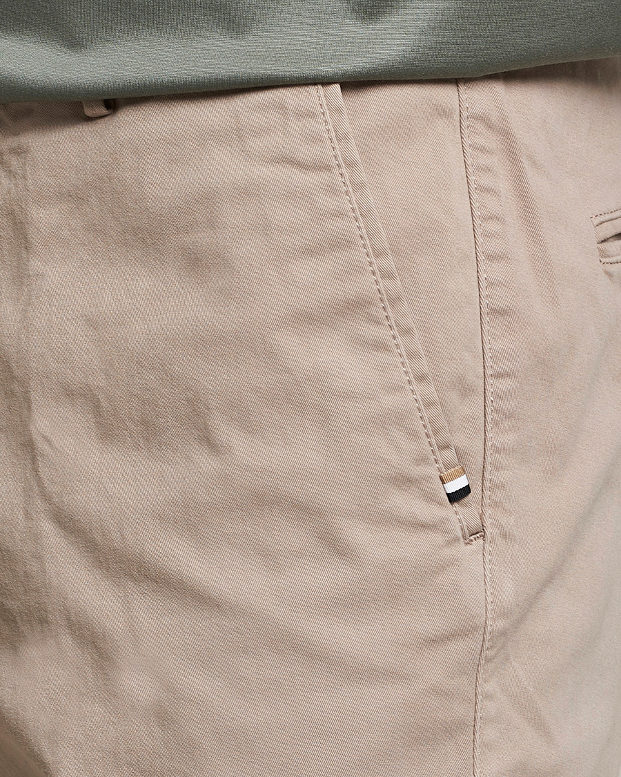 Herr | Shorts | BOSS BLACK | Slice Chino Shorts Open Beige