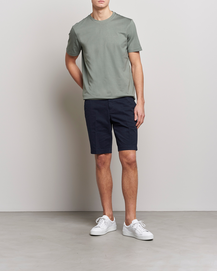 Herr | Shorts | BOSS BLACK | Slice Chino Shorts Dark Blue