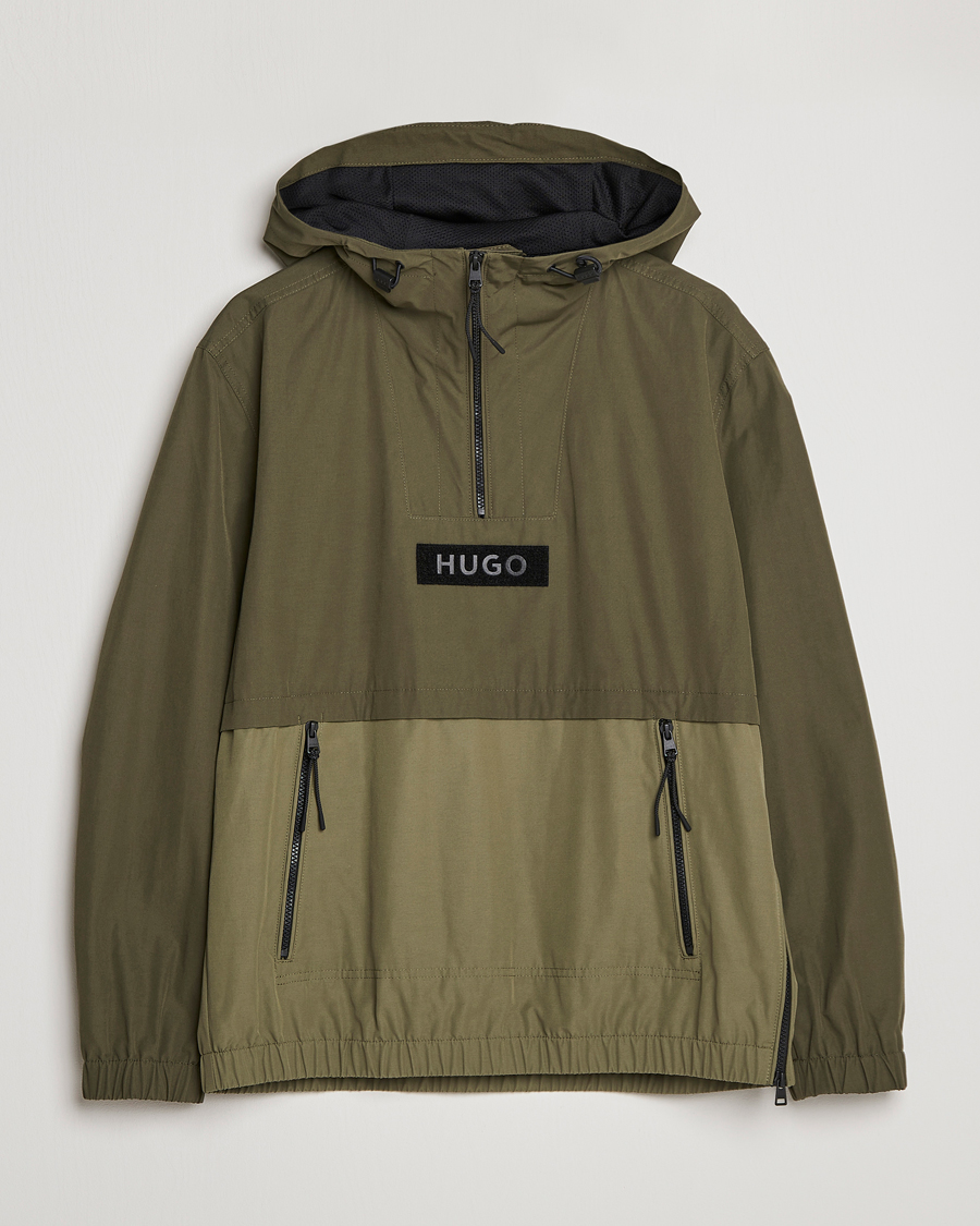 Herr | Jackor | HUGO | Breaker Anorak Open Green