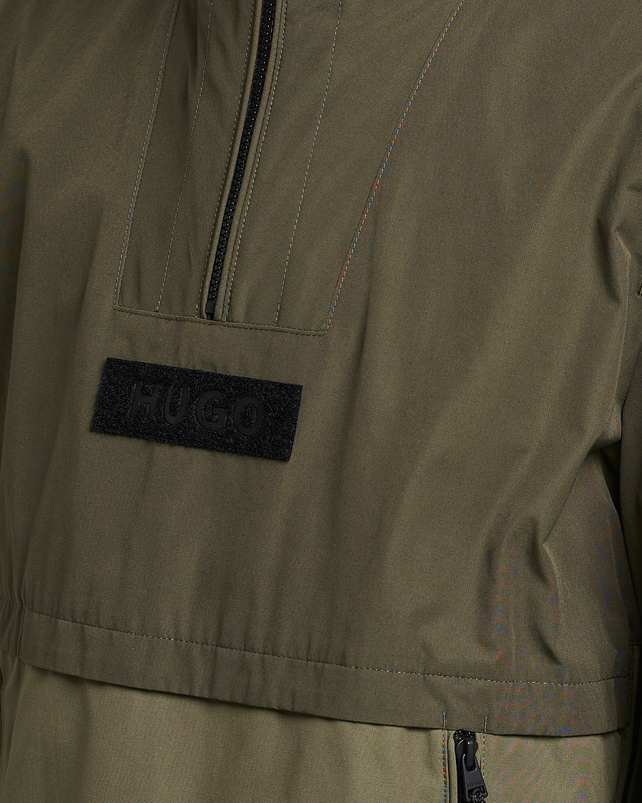 Herr | Jackor | HUGO | Breaker Anorak Open Green
