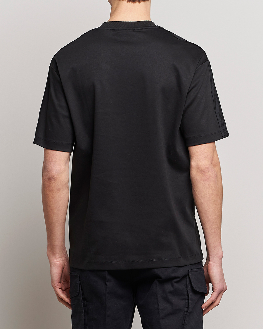 Herr | T-Shirts | HUGO | Dalix Logo Crew Neck T-Shirt Black