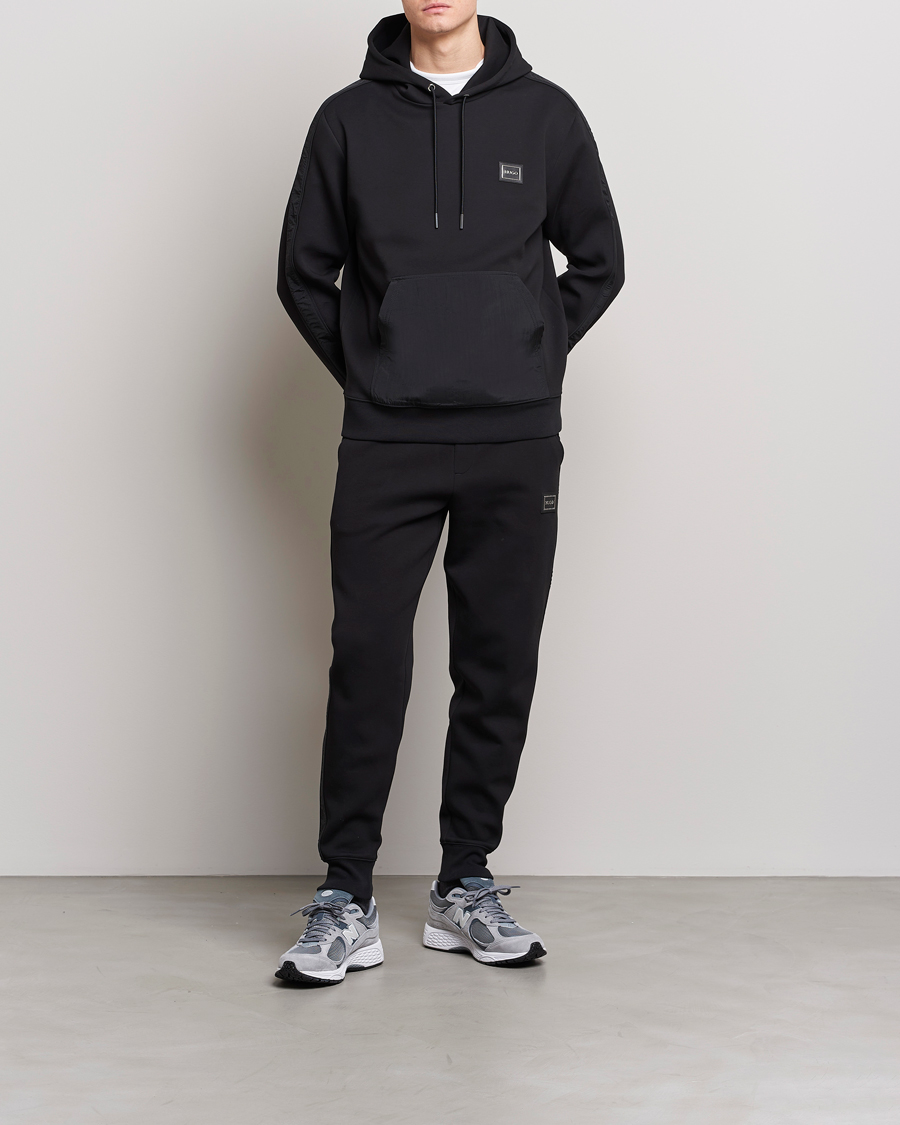 Herr | Tröjor | HUGO | Daulo Logo Hoodie Black
