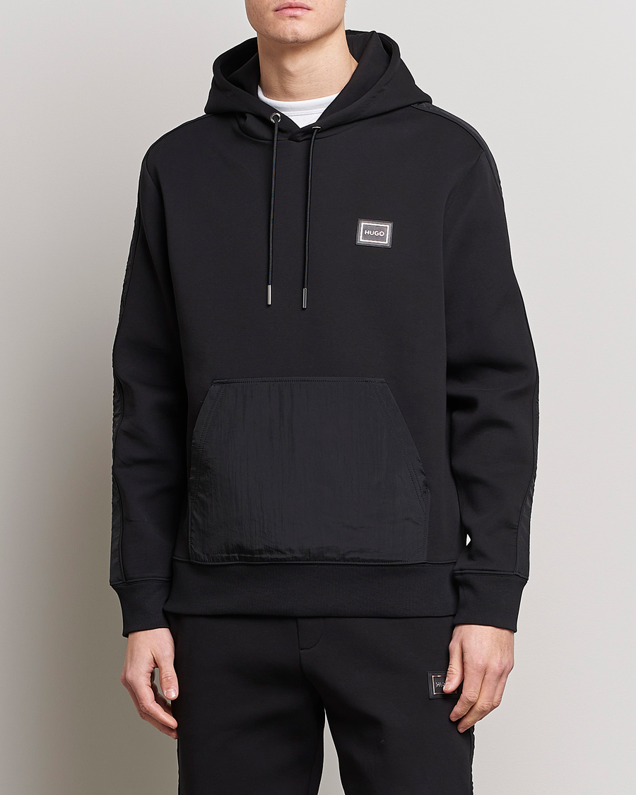 Herr | HUGO | HUGO | Daulo Logo Hoodie Black