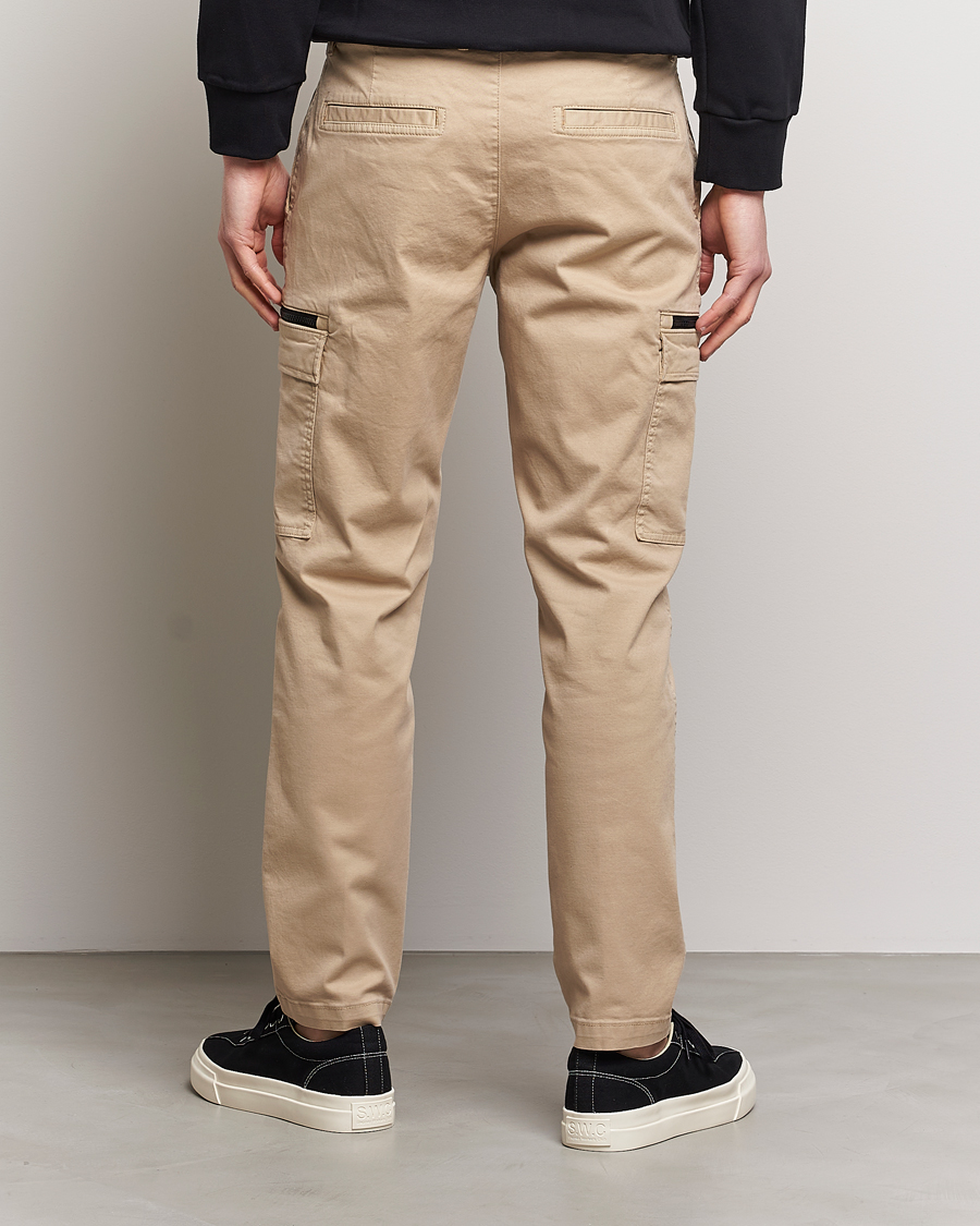 Herr | Byxor | HUGO | Glian Ripstop Cargo Pants Medium Beige