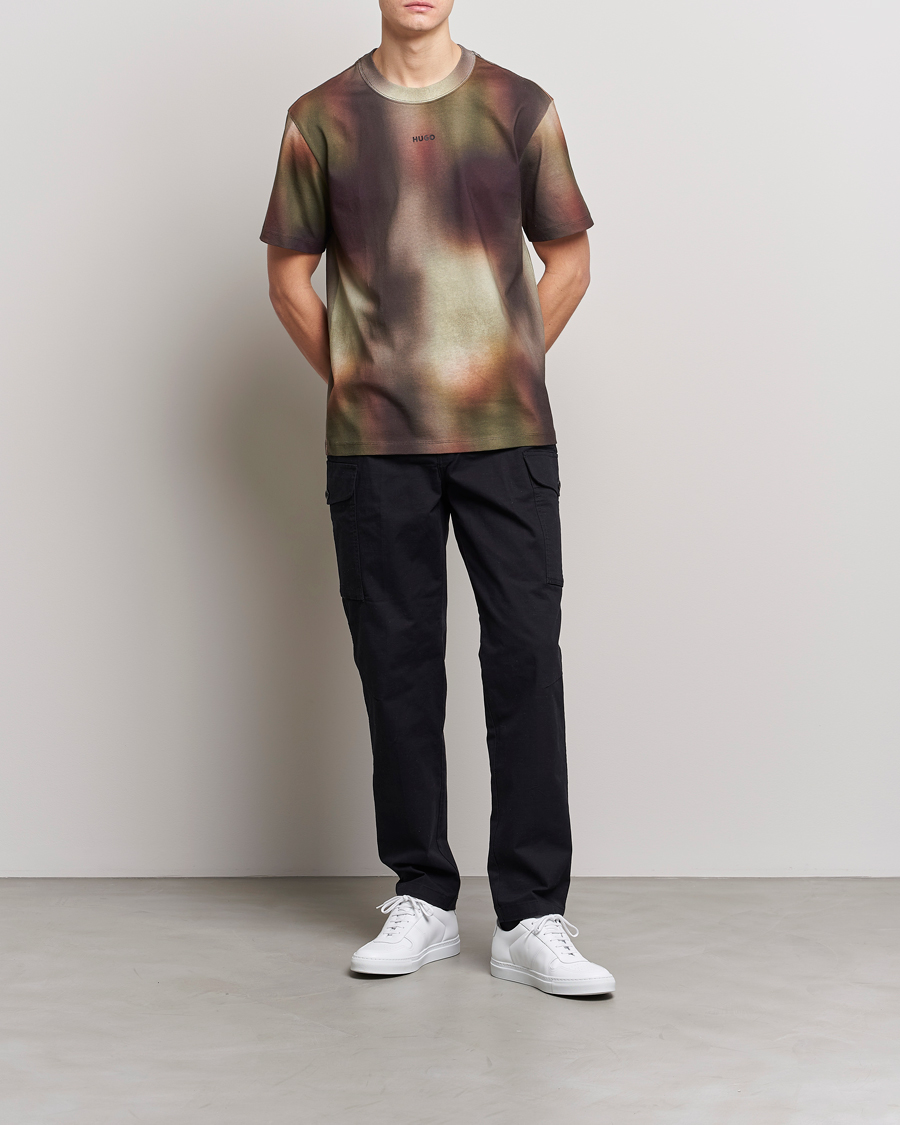 Herr | T-Shirts | HUGO | Diobo Logo Crew Neck T-Shirt Multi