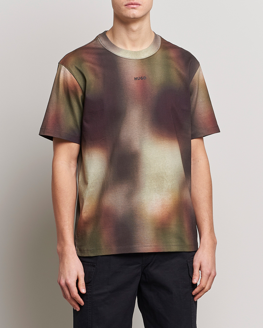 Herr | HUGO | HUGO | Diobo Logo Crew Neck T-Shirt Multi