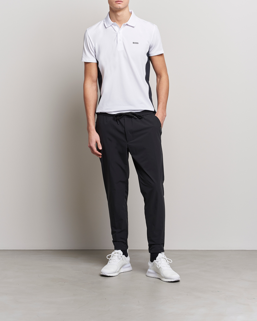 Herr | Byxor | BOSS GREEN | Shinobi Mirror Sweatpants Black