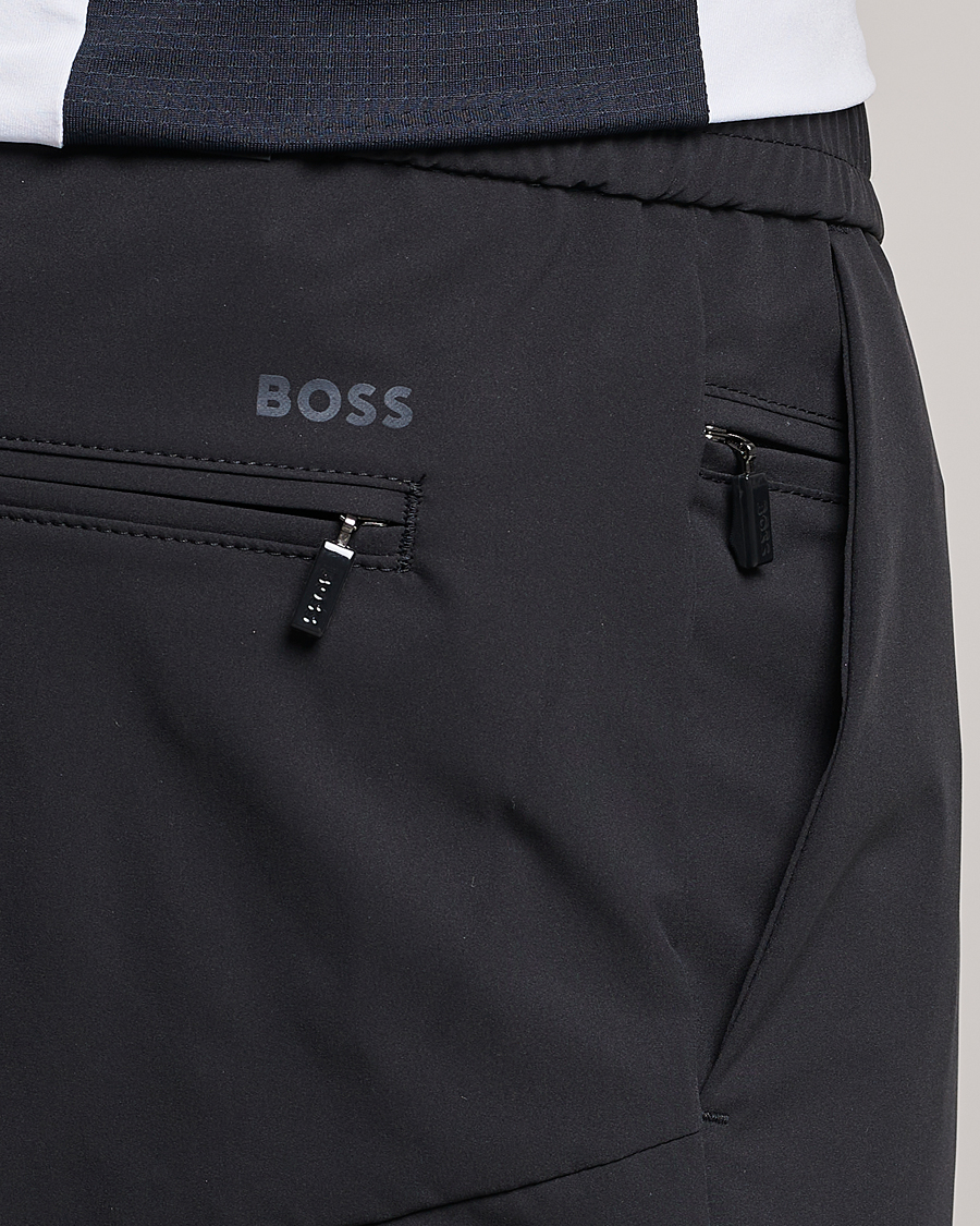 Herr | Byxor | BOSS GREEN | Shinobi Mirror Sweatpants Black