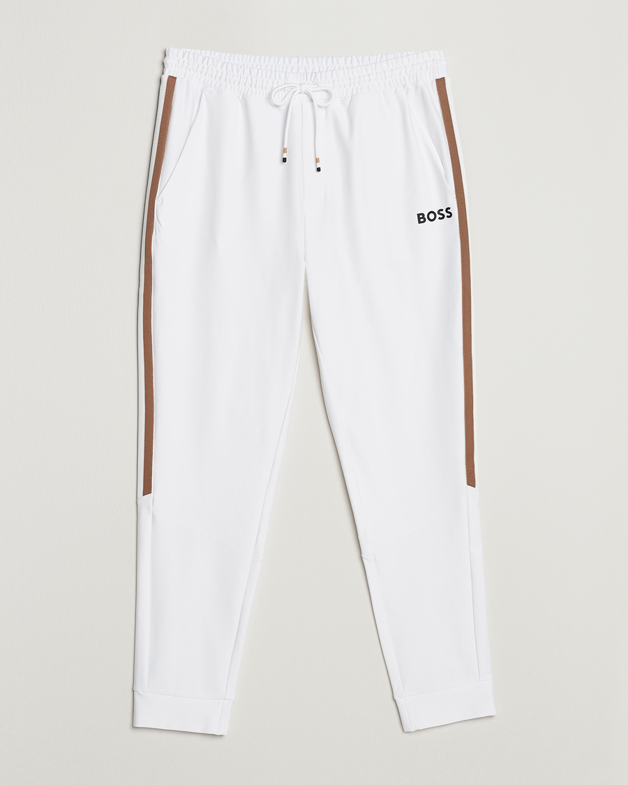 Herr | Byxor | BOSS GREEN | Hicon Sweatpants White
