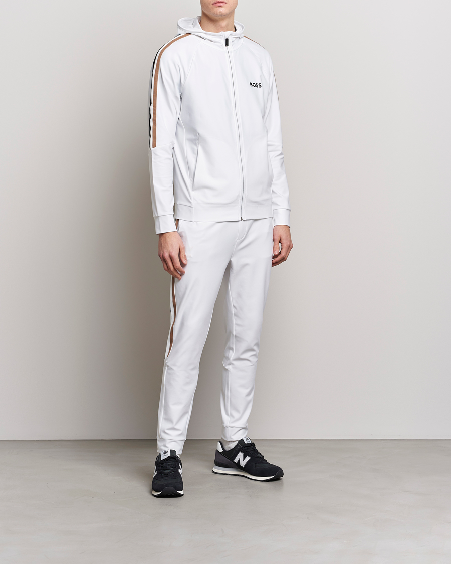 Herr | Byxor | BOSS GREEN | Hicon Sweatpants White