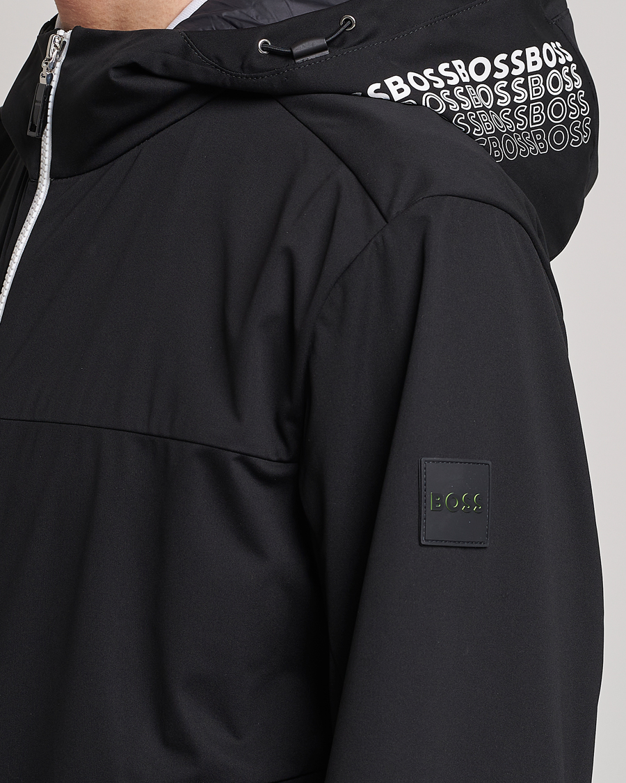 Herr | Jackor | BOSS GREEN | Crypto Performance Jacket Black