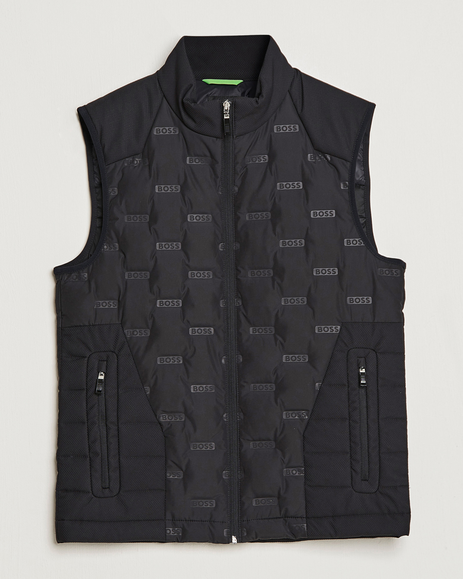 Herr | Västar | BOSS GREEN | Hellion Vest Black
