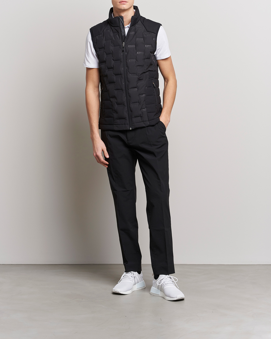 Herr | Västar | BOSS GREEN | Hellion Vest Black