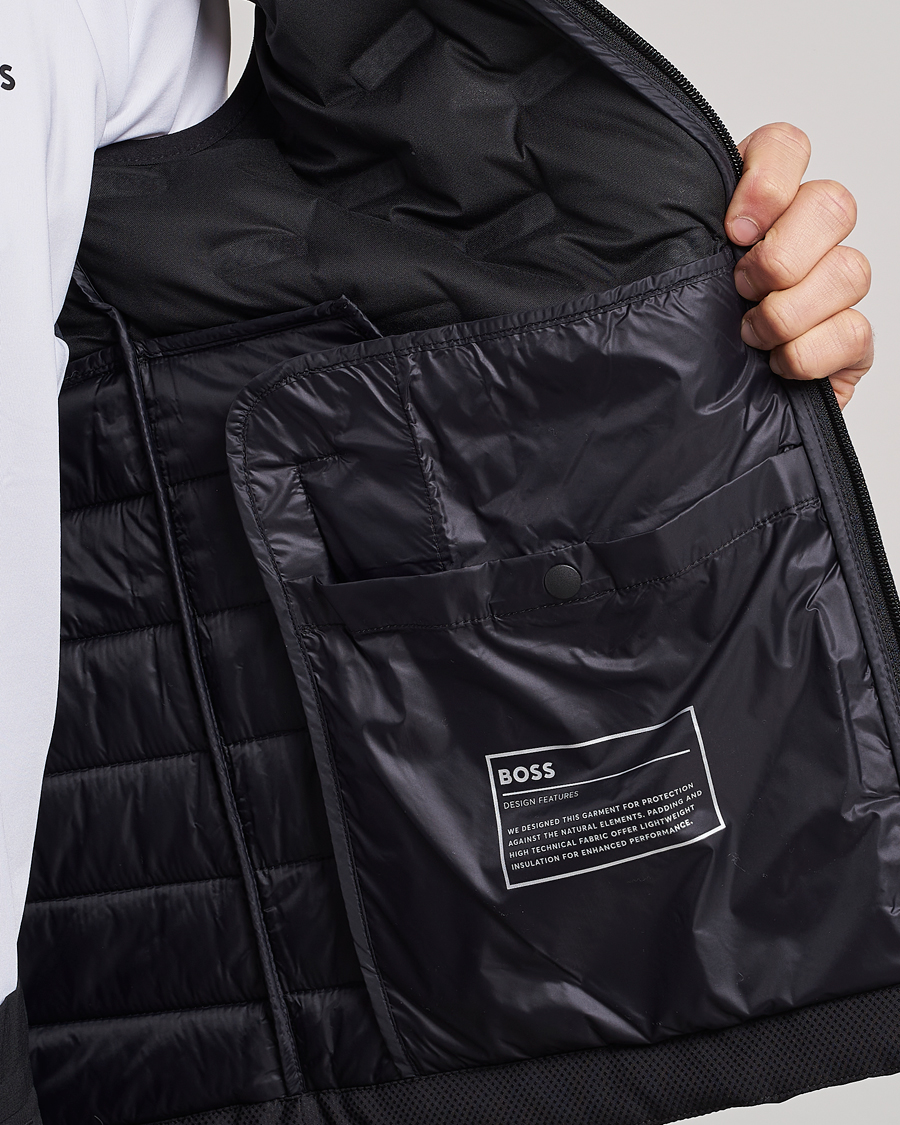 Herr | Västar | BOSS GREEN | Hellion Vest Black