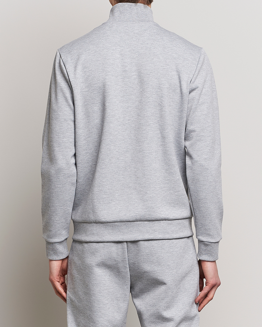 Herr | Tröjor | BOSS GREEN | Skaz Full-Zip Light Grey