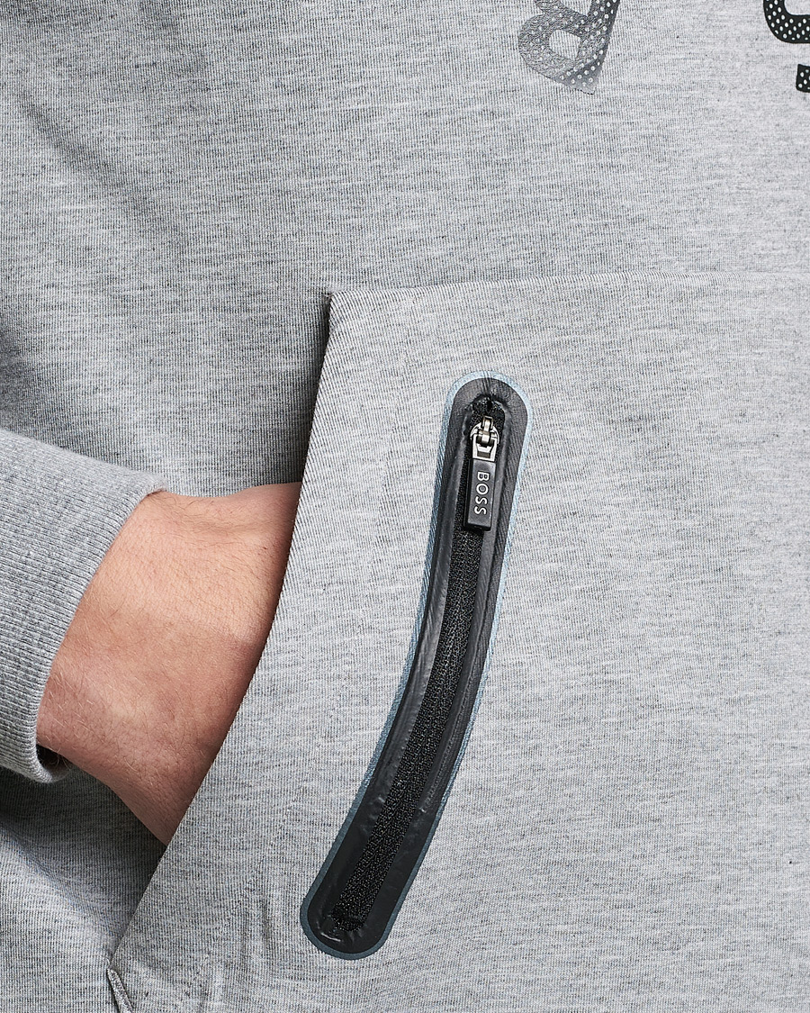 Herr | Tröjor | BOSS GREEN | Soody Hoodie Light Grey