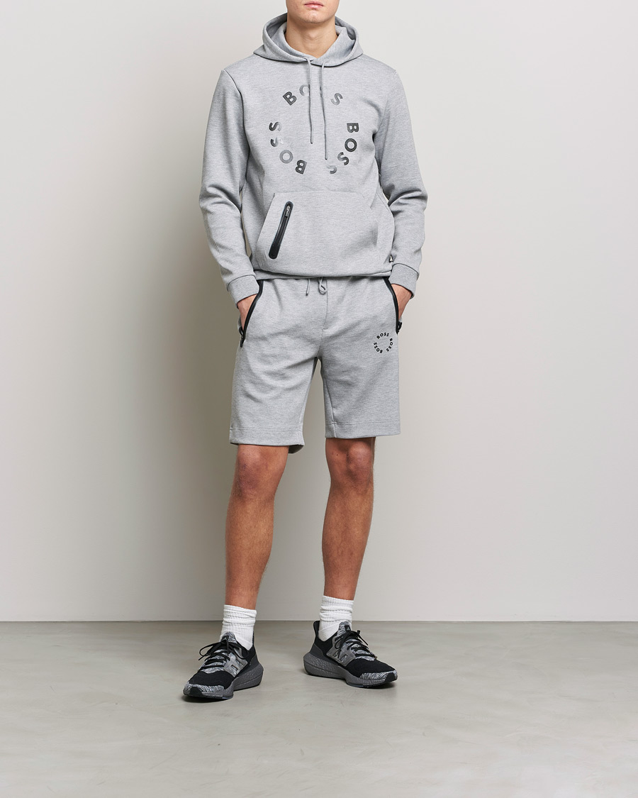 Herr | Shorts | BOSS GREEN | Headlo Sweatshorts Light Grey