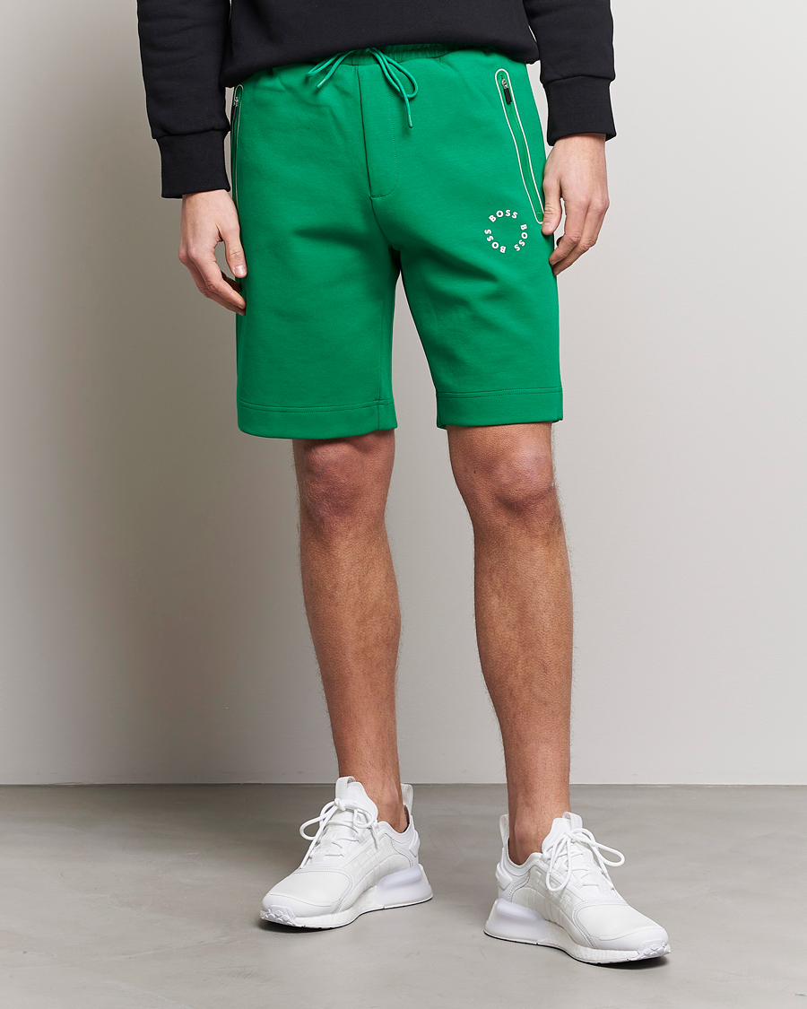 Herr | Shorts | BOSS GREEN | Headlo Sweatshorts Open Green