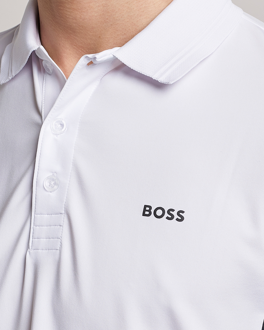 Herr | Pikéer | BOSS GREEN | Paddytech Piké White