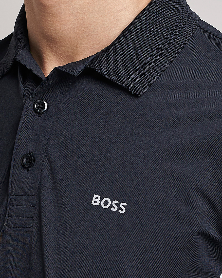 Herr | Pikéer | BOSS GREEN | Paddytech Piké Dark Blue