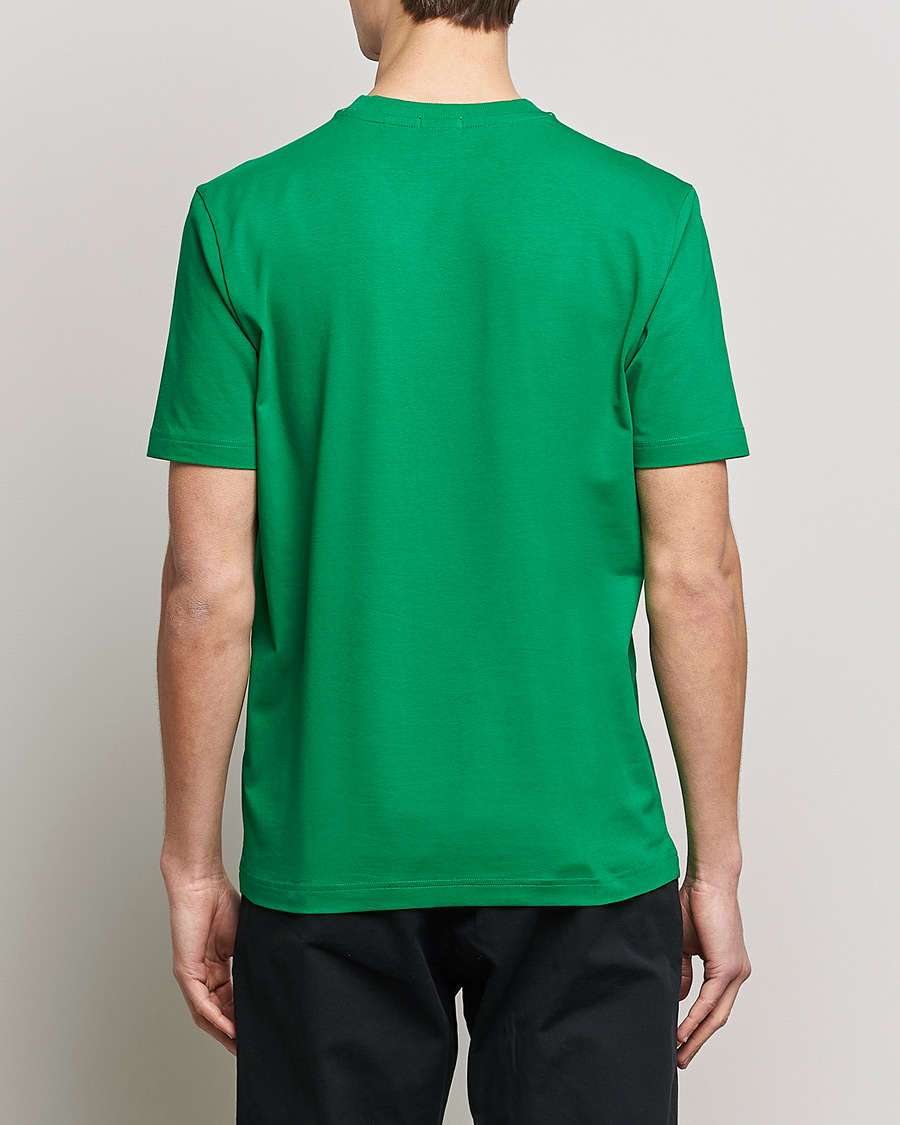 Herr | T-Shirts | BOSS GREEN | Logo Crew Neck T-Shirt Open Green