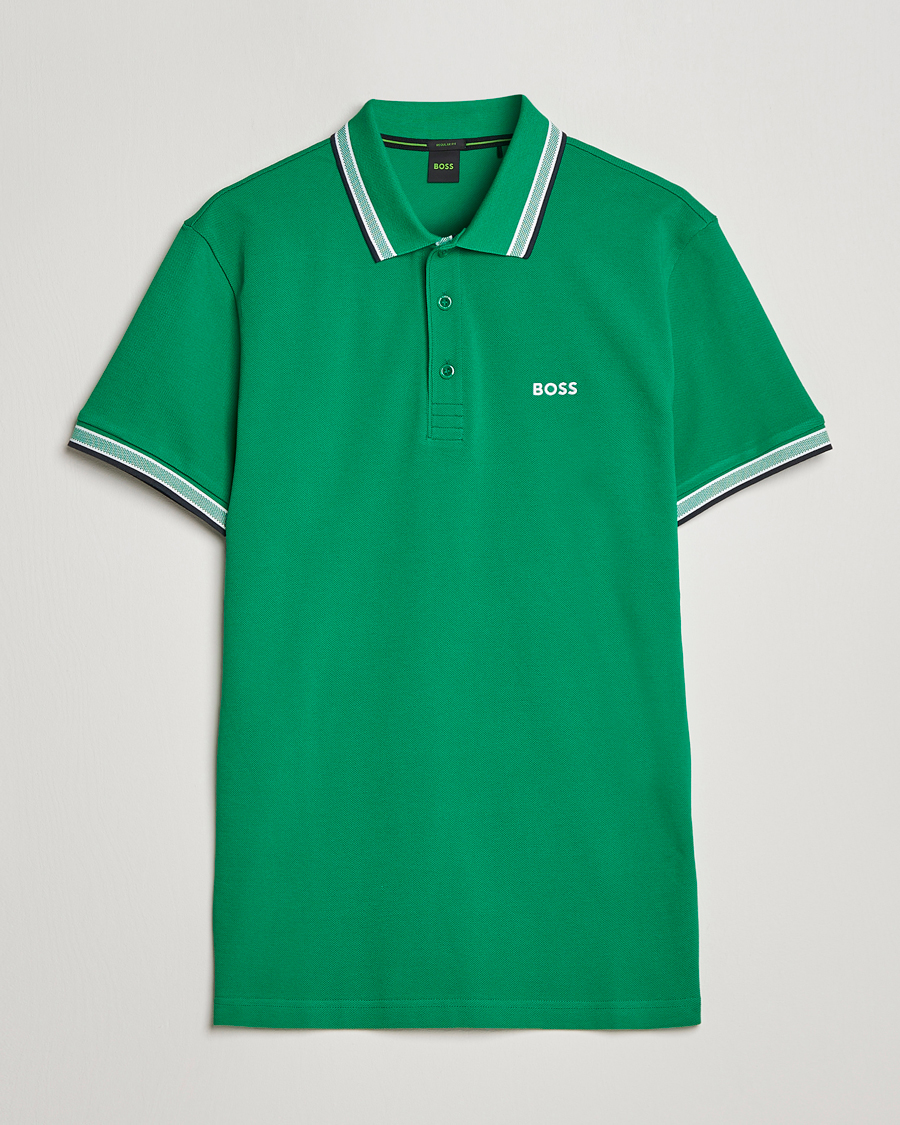 Herr | Pikéer | BOSS GREEN | Paddy Piké Open Green