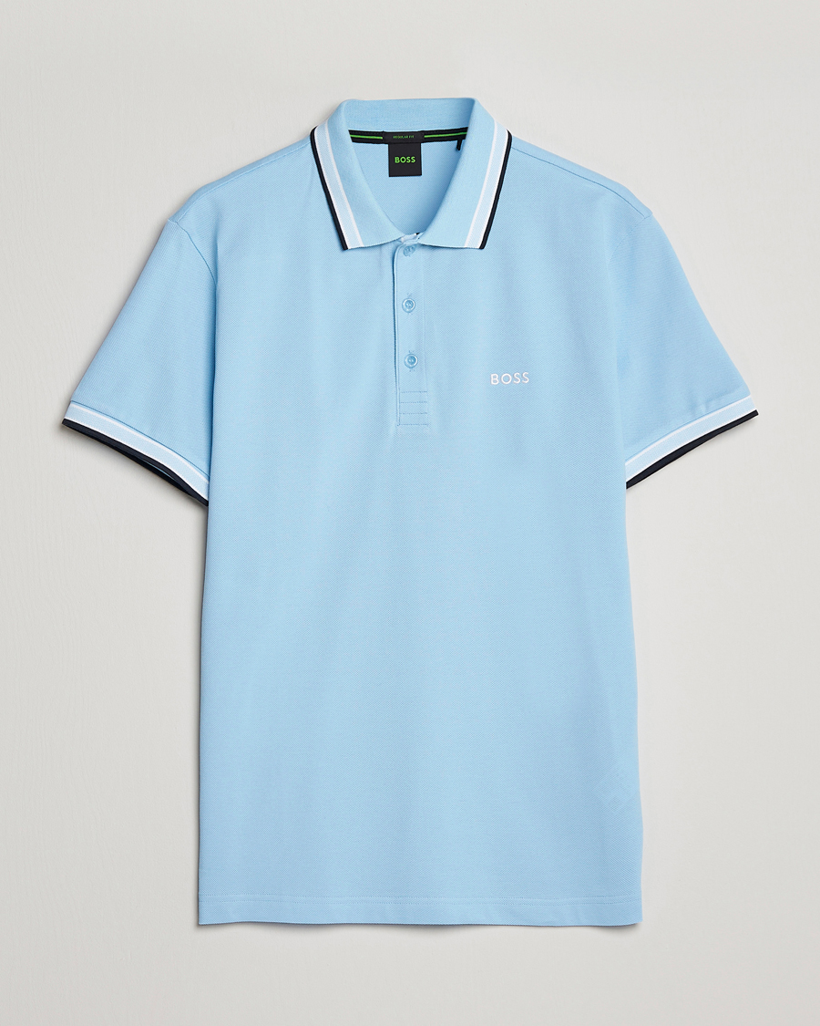 Herr | Pikéer | BOSS GREEN | Paddy Piké Pastel Blue