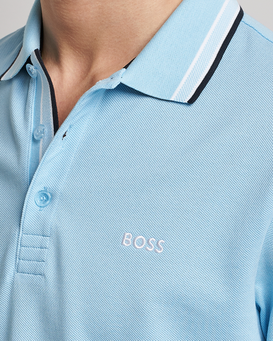 Herr | Pikéer | BOSS GREEN | Paddy Piké Pastel Blue
