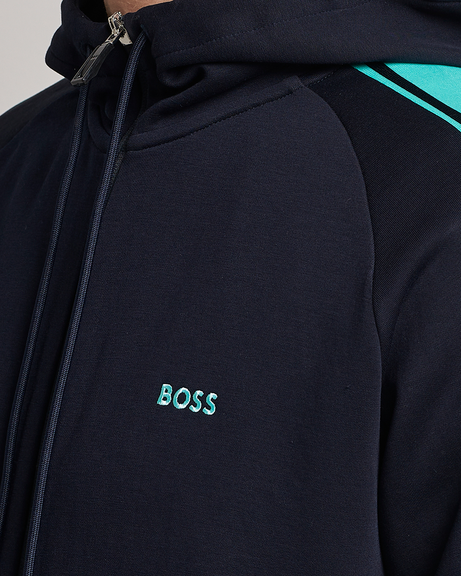 Herr | Byxor | BOSS GREEN | Tracksuit Set Dark Blue