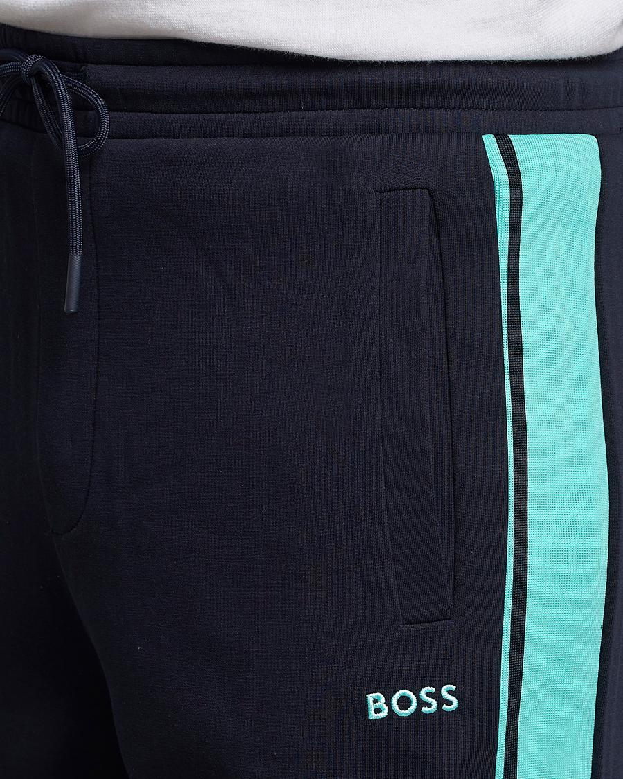 Herr | Byxor | BOSS GREEN | Tracksuit Set Dark Blue