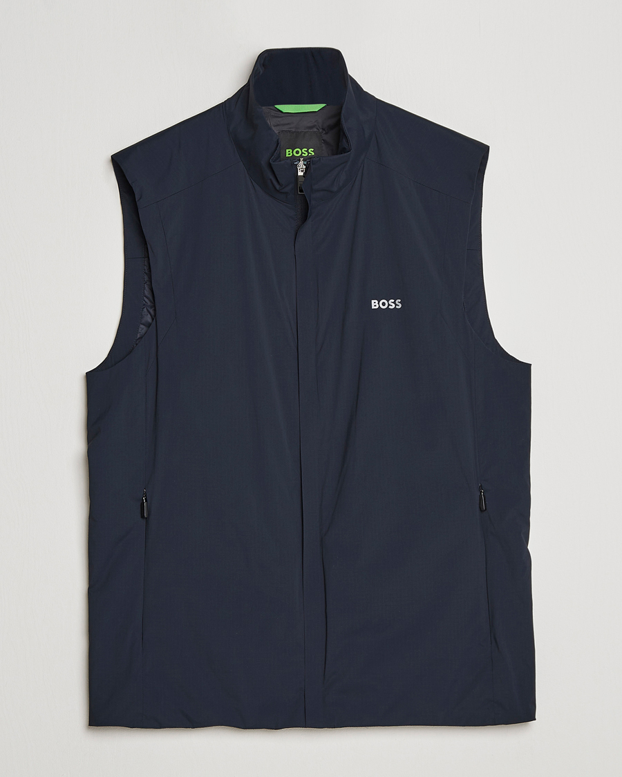 Herr | Västar | BOSS GREEN | Axis Performance Vest Dark Blue